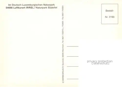 AK / Ansichtskarte Irrel Panoramen Stadtansichten Irrel