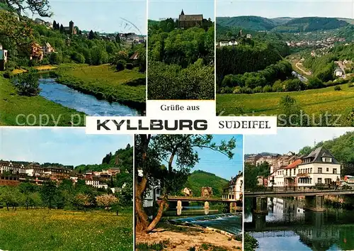 AK / Ansichtskarte Kyllburg_Rheinland Pfalz Stadtansichten Panoramen Kyllburg_Rheinland Pfalz