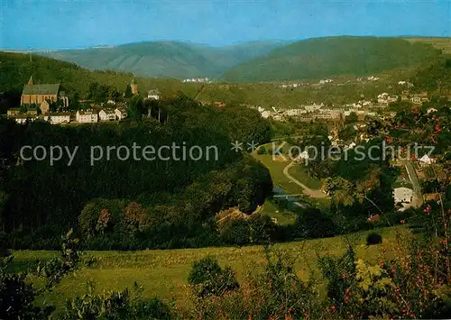 AK / Ansichtskarte Kyllburg_Rheinland Pfalz Panorama Stiftsberg Stiftskirche Kyllburg_Rheinland Pfalz