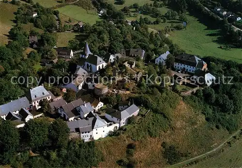 AK / Ansichtskarte Kronenburg_Eifel Fliegeraufnahme Kronenburg Eifel