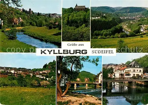 AK / Ansichtskarte Kyllburg_Rheinland Pfalz Malberg Panorama Kyllburg_Rheinland Pfalz