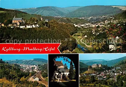 AK / Ansichtskarte Kyllburg_Rheinland Pfalz Malberg Panoramen  Kyllburg_Rheinland Pfalz