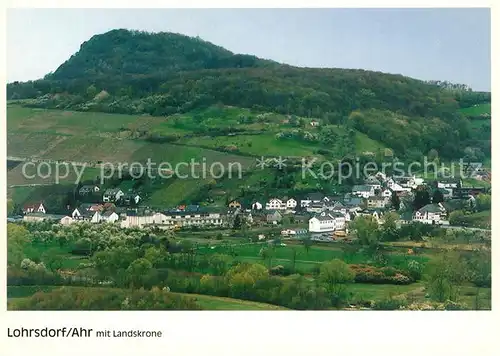 AK / Ansichtskarte Lohrsdorf Panorama Landskrone Lohrsdorf