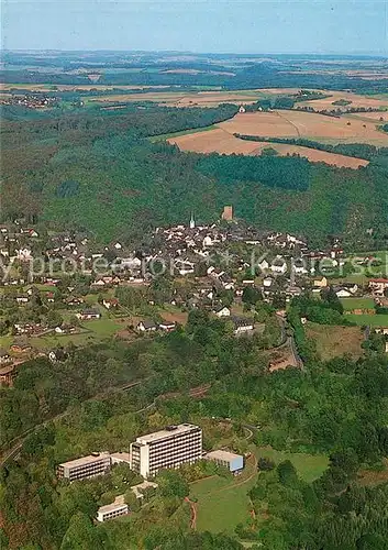 AK / Ansichtskarte Manderscheid_Eifel Fliegeraufnahme Eifelsanatorium Manderscheid Eifel