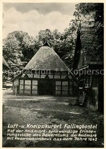 AK / Ansichtskarte Fallingbostel Hof der Heidmark Fallingbostel