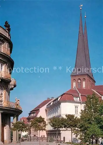 AK / Ansichtskarte Berlin Ephraimpalais und Nikolaikirche Berlin