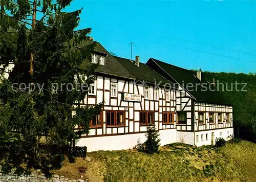 AK / Ansichtskarte Wirzenborn Hotel Kexel Fachwerkhaus Wirzenborn