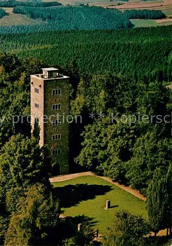 AK / Ansichtskarte Rotenburg_Fulda Ahlheimer Turm Fliegeraufnahme Rotenburg Fulda