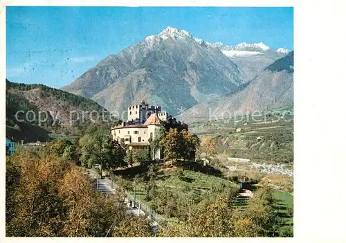 AK / Ansichtskarte Foresta_Merano_Suedtirol Albergo Ristorante Castello Vorst Foresta_Merano_Suedtirol