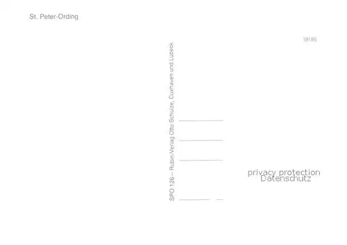 AK / Ansichtskarte St_Peter Ording Bauernhaus Meerwasserwellenbad Seebruecke Sandbank Landkarte St_Peter Ording