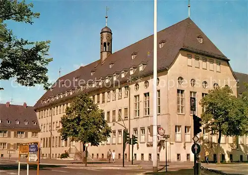 AK / Ansichtskarte Ruesselsheim_Main Rathaus Ruesselsheim Main