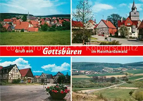 AK / Ansichtskarte Gottsbueren Stadtansichten Landschaftspanorama Gottsbueren
