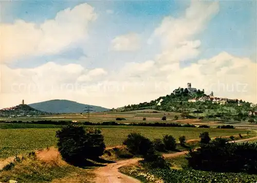 AK / Ansichtskarte Gleiberg Panorama mit Vetzberg und Duensberg Gleiberg