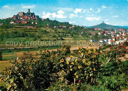 AK / Ansichtskarte Gleiberg Panorama mit Vetzberg Gleiberg