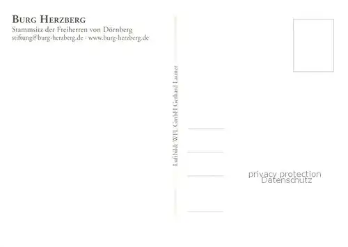AK / Ansichtskarte Breitenbach_Herzberg Burg Herzberg Stammsitz der Freiherren von Doernberg Fliegeraufnahme Breitenbach Herzberg