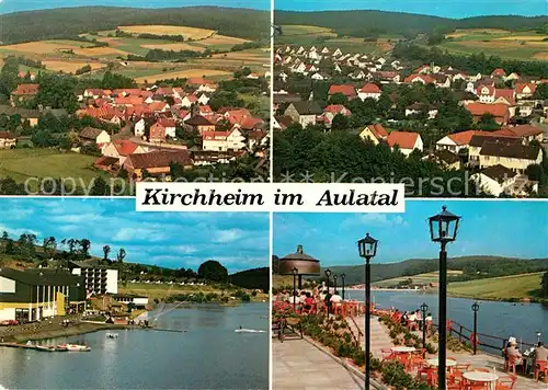 AK / Ansichtskarte Kirchheim_Hessen Panorama Seepark Freizeitanlage Hotel Restaurant Kirchheim Hessen