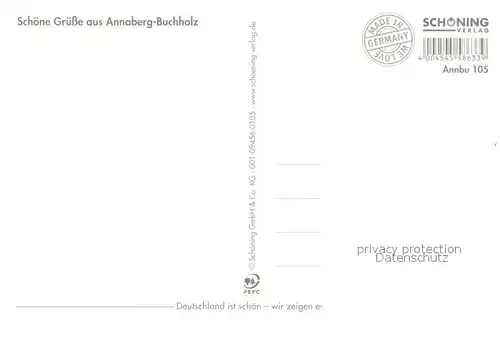 AK / Ansichtskarte Annaberg Buchholz_Erzgebirge Uthmannbrunnen Kirche Museum Rathaus Annaberg Buchholz