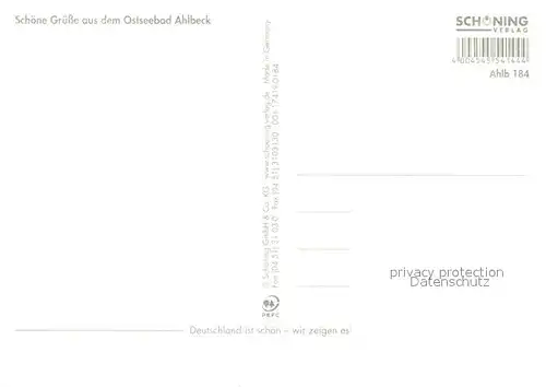 AK / Ansichtskarte Ahlbeck_Ostseebad Sonnenuntergang am Strand Seebruecke Flaschenpost Hotels Standuhr Ahlbeck_Ostseebad