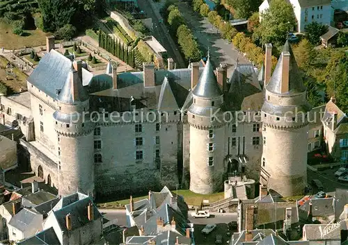 AK / Ansichtskarte Langeais Chateau vue aerienne Langeais
