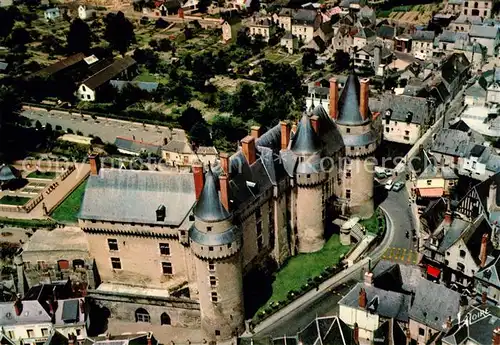 AK / Ansichtskarte Langeais Chateau vue aerienne Langeais