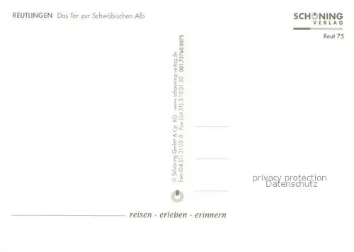 AK / Ansichtskarte Reutlingen_Tuebingen Tor zur Schwaebischen Alb Marienkirche Spital Eisturm Zeughausturm Wilhelmstrasse Tuebinger Tor Stadtmauer Reutlingen Tuebingen