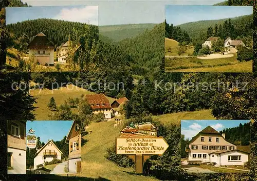 AK / Ansichtskarte Kapfenhardt Gasthof Pension Untere Kapfenhardter Muehle Schwarzwald Kapfenhardt