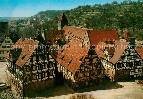 AK / Ansichtskarte Maulbronn Ehem Zisterzienserkloster Fliegeraufnahme Maulbronn