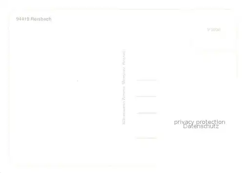 AK / Ansichtskarte Reisbach_Reisbach Franz Josef Strauss Denkmal Krieger Denkmal Marien Saeule Brunnen  Reisbach Reisbach