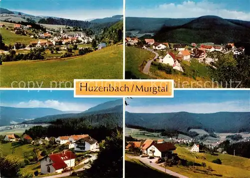 AK / Ansichtskarte Huzenbach Baiersbronn Panoramen Huzenbach