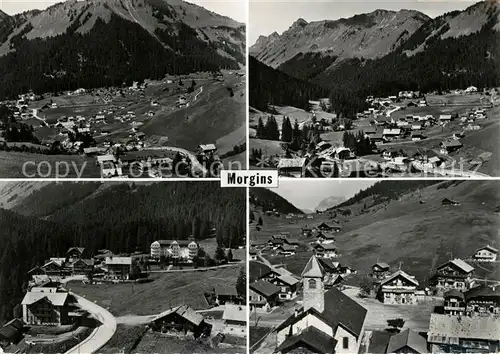 AK / Ansichtskarte Morgins Fliegeraufnahme Morgins