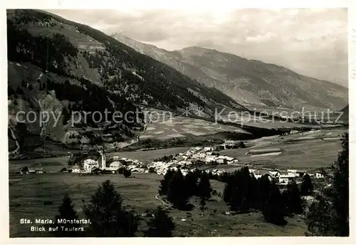 AK / Ansichtskarte Sta_Maria_Muensterthal Taufers Sta_Maria_Muensterthal
