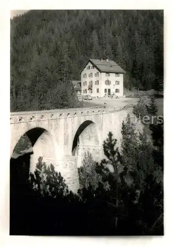 AK / Ansichtskarte Arosa_GR Bruecke  Arosa_GR