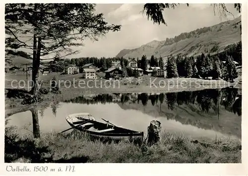 AK / Ansichtskarte Valbella Boot  Valbella