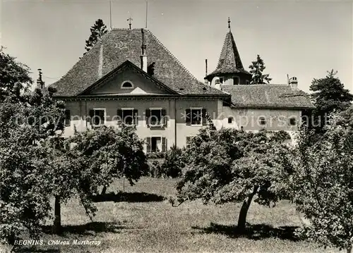 AK / Ansichtskarte Begnins Chateau Martheray Begnins