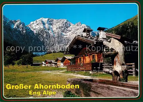 AK / Ansichtskarte Ahornboden  Ahornboden