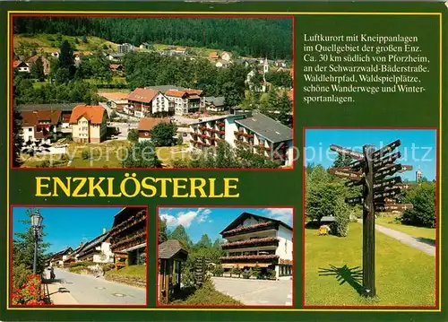 AK / Ansichtskarte Enzkloesterle  Enzkloesterle