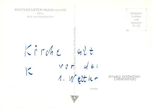 AK / Ansichtskarte Hinterzarten Panorama Luftkurort Wintersportplatz im Schwarzwald Hinterzarten