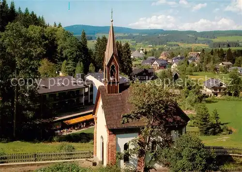 AK / Ansichtskarte Hinterzarten Kapelle Luftkurort Wintersportplatz im Schwarzwald Hinterzarten