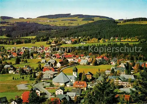 AK / Ansichtskarte Hinterzarten Panorama Luftkurort Wintersportplatz im Schwarzwald Hinterzarten