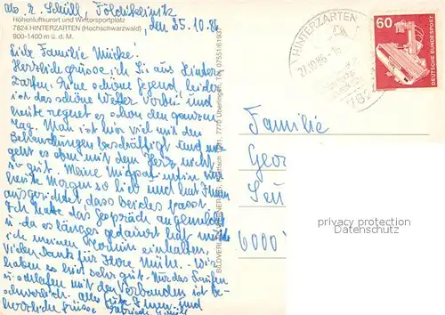 AK / Ansichtskarte Hinterzarten Panorama Luftkurort Wintersportplatz im Schwarzwald Hinterzarten