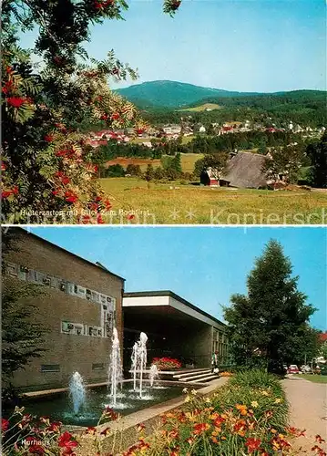 AK / Ansichtskarte Hinterzarten Kurhaus Panorama mit Blick zum Hochfirst Schwarzwald Hinterzarten
