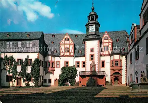 AK / Ansichtskarte Weilburg Schloss Ostfluegel des Hochschlosses Weilburg