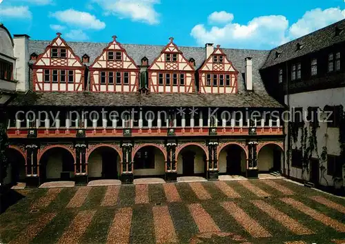 AK / Ansichtskarte Weilburg Schloss 16. Jhdt. Nordfluegel Weilburg