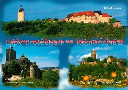 AK / Ansichtskarte Neuenburg_Unstrut Schloesser und Burgen an der Saale und Unstrut Neuenburg_Unstrut