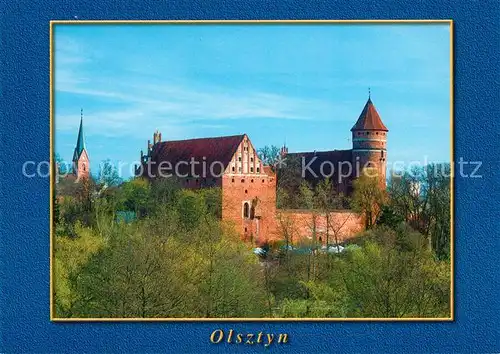 AK / Ansichtskarte Allenstein_Olsztyn Zamek Schloss Allenstein_Olsztyn