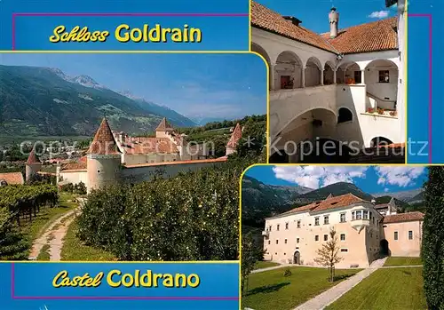 AK / Ansichtskarte Goldrain_Vinschgau Schloss Goldrain Vinschgau