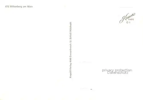 AK / Ansichtskarte Miltenberg_Main Stadtpanorama Kirche Mainbruecke Miltenberg Main