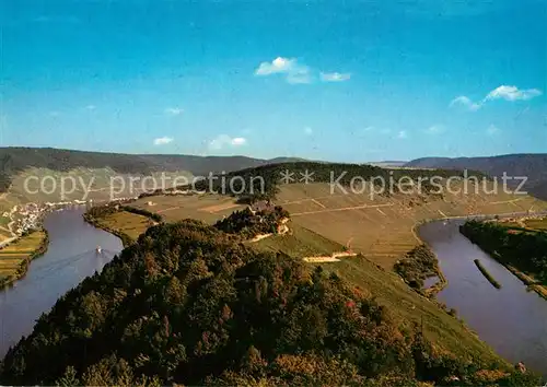 AK / Ansichtskarte Marienburg_Mosel Panorama Moseltal Fliegeraufnahme Marienburg Mosel