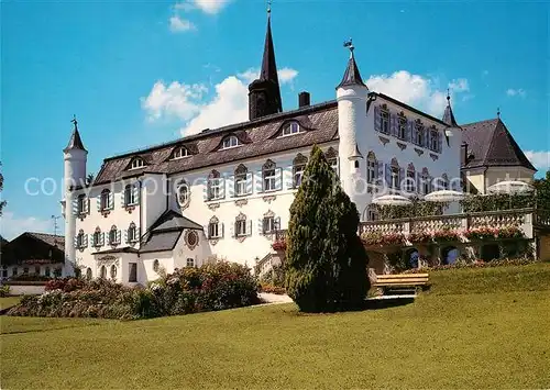 AK / Ansichtskarte Bernau_Chiemsee Hotel Bonnschloessl Historisches Hotel Bernau Chiemsee