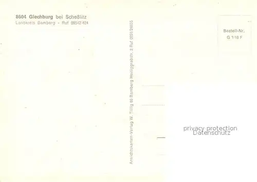 AK / Ansichtskarte Schesslitz Giechburg Gaststaette Terrasse Schesslitz